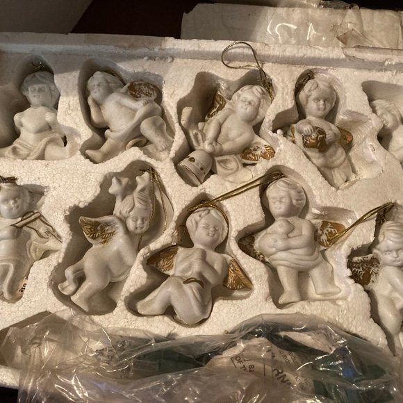 ORNAMENTS OR HANGING ANGELS LIGHTS INCLUDED NEW - Picture 3 of 3